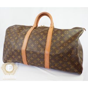 •Authentic Louis Vuitton Keepall 50•